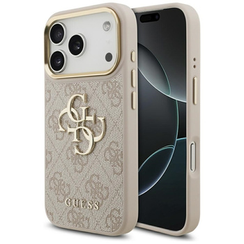 Etui do iPhone 17 Pro Guess Classic Oryginalne Różowy Modny Pokrowiec Case