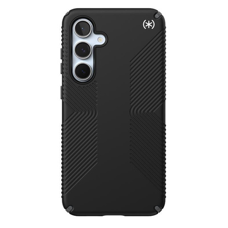 Speck Presidio2 Grip - Samsung Galaxy S24 FE Case (Black/Slate Grey/White)