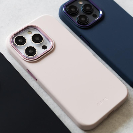 Crong Color Cover LUX Magnetic - iPhone 15 Pro MagSafe Case (bleu marine)
