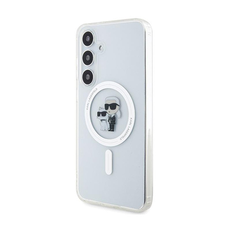 Karl Lagerfeld IML Karl & Choupette MagSafe - Étui Samsung Galaxy S24+ (transparent)