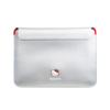 Hello Kitty PU Metal Logo Sleeve - 13" / 14" Notebook Case (silver)