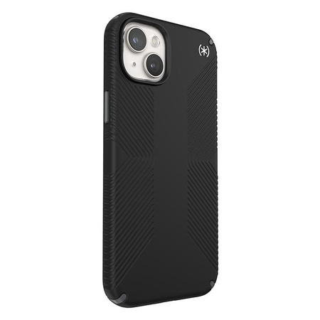 Speck Presidio2 Grip Magsafe - pouzdro pro iPhone 15 Plus / iPhone 14 Plus (černé / břidlicově šedé / bílé)