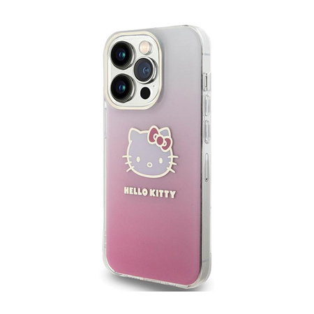 Hello Kitty IML Gradient Electrop Kitty Head - iPhone 13 Pro Case (pink)