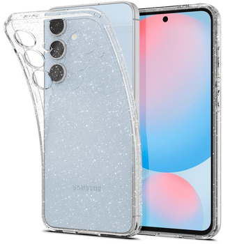 Spigen Liquid Crystal Glitter - Gehäuse für Samsung Galaxy S24 FE (Transparent)