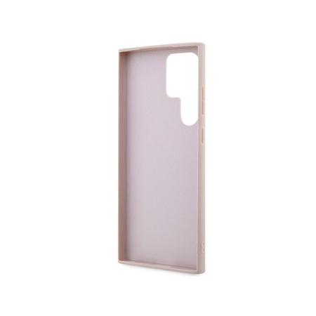 Guess 4G Big Metal Logo - Samsung Galaxy S23 Ultra Case (pink)