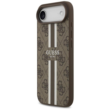 Guess 4G Printed Stripes MagSafe - iPhone Air Case (brown)