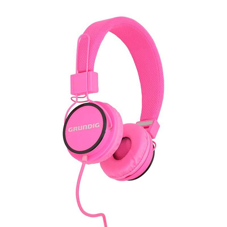 Grundig - Casque intra-auriculaire Neon (rose)