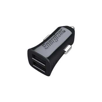 Energizer Classic - Kfz-Ladegerät 2x USB-A 2.4A 12W (Schwarz)