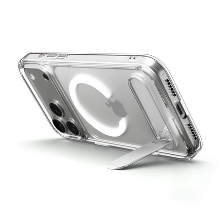 Spigen Ultra Hybrid S Mag MagSafe - Case for iPhone 17 Pro (Clear/White)