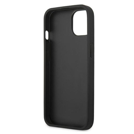 Karl Lagerfeld Saffiano Ikonik Patch - Étui pour iPhone 13 mini (argent)