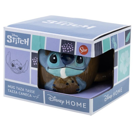 Disney Stitch – 3D-Keramikbecher in Geschenkbox aus der Coconut Collection, 325 ml