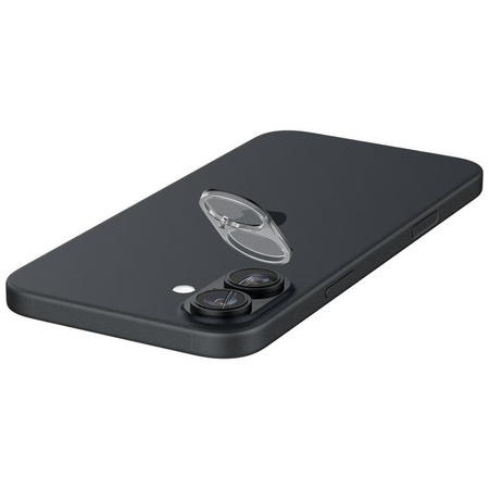 Spigen Optik GLAS.TR Camera Protector 2-Pack - Verre de protection pour iPhone 16 / 16 Plus (2 pcs) (Transparent)