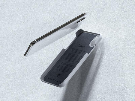 Nordic Elements Original Idun - Material Case iPhone Xs / X (Light Grey)