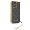 Kolekce Guess 4G Charms - pouzdro pro iPhone 13 Pro Max (šedé)