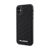 Karl Lagerfeld Quilted K Pattern - Coque pour iPhone 11 (noir)