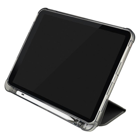 Tucano Satin Case - Tasche für iPad 11" (2025) / iPad 10.9" (2022) mit Magnet & Standfuß mit Apple Pencil Halter (grau)
