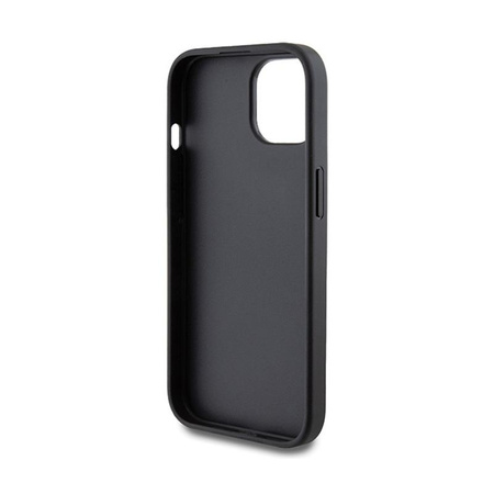 Guess 4G Metall Gold Logo - iPhone 15 Plus Tasche (grau)