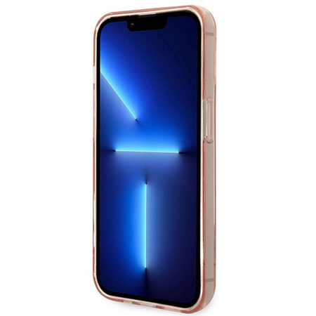Guess Translucent - Etui iPhone 14 Pro Max (różowy)