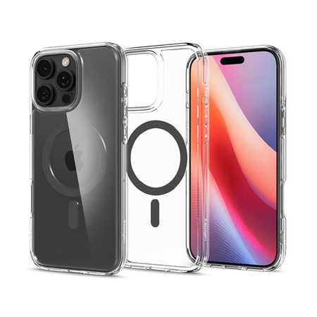 Spigen Ultra Hybrid MagSafe - étui pour iPhone 16 Pro (Graphite)