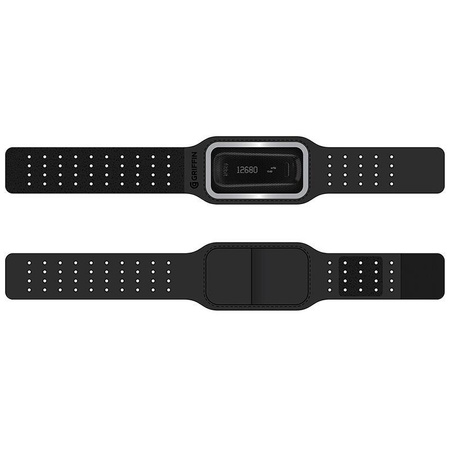 Griffin Sleep Sport Band - Sportarmband für Fitbit, Jawbone und Sony SmartBand (schwarz)