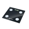 Alpina - Intelligens mérleg BMI testösszetétel-elemzővel, bluetooth, alkalmazás (fekete)