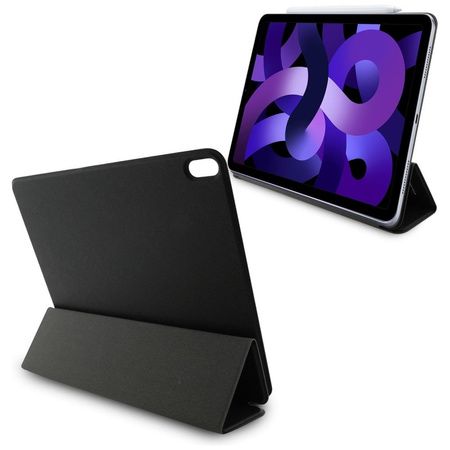 Karl Lagerfeld Book Cover Saffiano Magnetic Karl & Choupette - Case iPad Air 13” M3 (2025) / iPad Air 13” M2 (2024) (black)