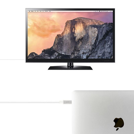 Moshi USB-C-DisplayPort kábel - Alumínium adapter USB-C-ről DisplayPortra 5K/60fps (ezüst)