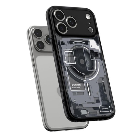 ETUI DO IPHONE 17 PRO MAX do MAGSAFE SPIGEN ULTRA HYBRID ORYGINALNE CASE