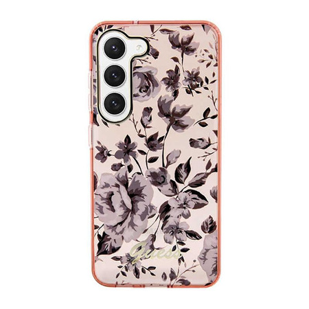 Guess Flower Collection - Etui Samsung Galaxy S23 (rose)
