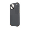 Speck Presidio2 Grip - pouzdro pro iPhone 15 (Charcoal Grey / Cool Bronze / White)