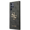 Guess 4G Big Metal Logo - Étui Samsung Galaxy S22 Ultra (gris)