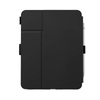 Speck Balance Folio – Custodia per iPad 11" (2025) / 10.9" (2022) con rivestimento MICROBAN con magnete e supporto (nero)