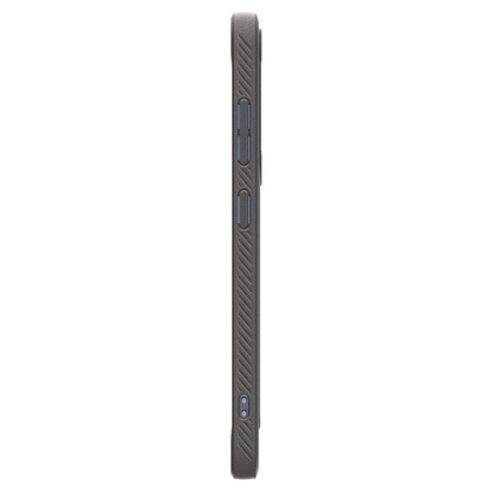 Spigen Rugged Armor MagSafe - pouzdro pro Samsung Galaxy S25 (mramorově šedé)