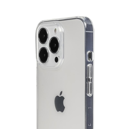 ETUI PRZEZROCZYSTE DO IPHONE 13 PRO, Crong Bezbarwne, Eleganckie, Plecki