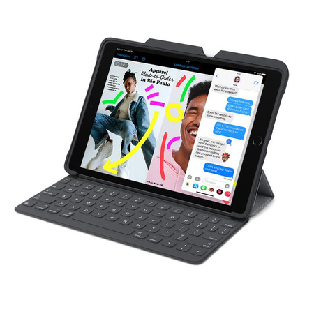 STM Dux Shell Duo - Tasche für iPad 10.2" (2021) / 8 (2020) / 7 (2019) (Schwarz)