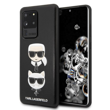 Étui Karl Lagerfeld Embossé Karl & Choupette - Étui Samsung Galaxy S20 Ultra