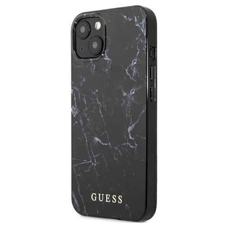 Guess Marble - iPhone 13 Tasche (schwarz)