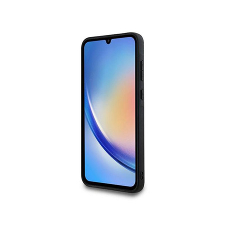 Guess 4G nagy fém logó - Samsung Galaxy A35 5G tok (barna)