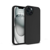 Crong Color Cover - Coque pour iPhone 15 (noir)