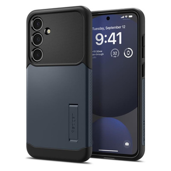 Spigen Slim Armor - Etui do Samsung Galaxy S24 FE (Metal Slate)