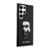 Karl Lagerfeld NFT Saffiano Monogram Ikonik - Samsung Galaxy S23 Ultra Case (black)