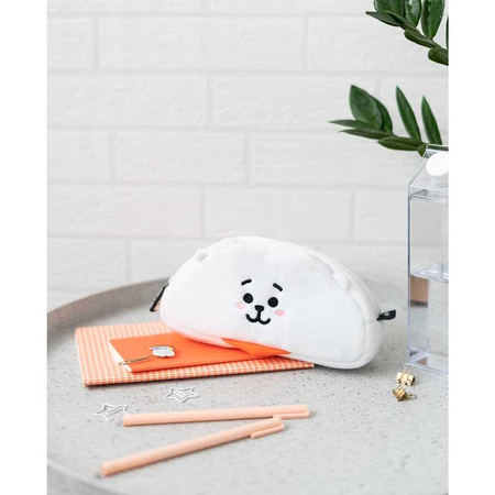 BT21 - Trousse à crayons en peluche pour les ustensiles RJ