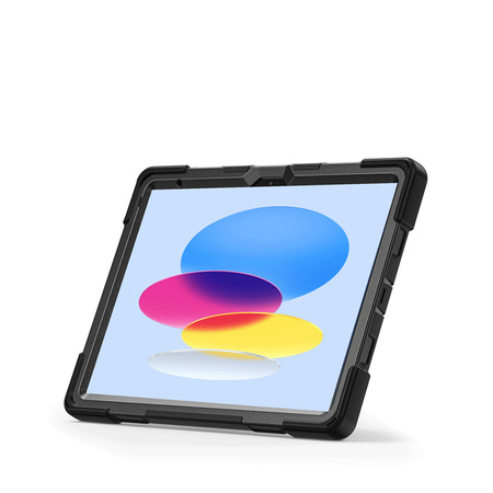 Crong Defender Plus - obrněné pouzdro pro iPad 11" A16 (2025) / 10,9" (2022) (černé)
