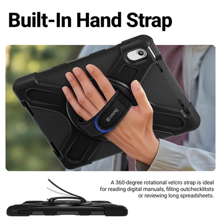 Etui do Galaxy Tab Active5 Pro 10.1 Pancerne na Tablet Crong Defender Plus