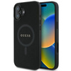 Guess Saffiano Classic Logo MagSafe - iPhone 16 Plus Case (black)