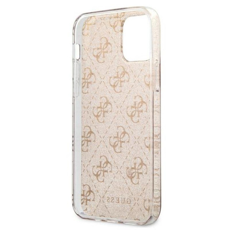 Guess 4G Glitter - iPhone 12 Mini Case (Gold)