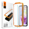 Spigen Alm Glas.TR 2er-Pack - Gehärtetes Glas für Samsung Galaxy A35 5G (Transparent)