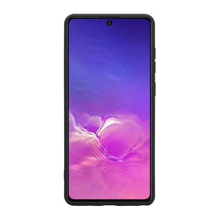 Barevný kryt Crong - pouzdro pro Samsung Galaxy S10 Lite (černé)