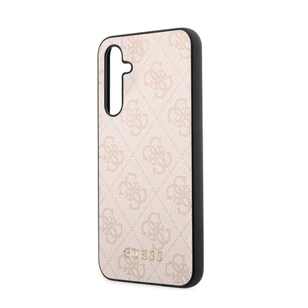 Guess 4G Metall Gold Logo - Hülle für Samsung Galaxy A54 5G (rosa)