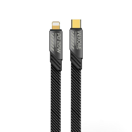 WEKOME WDC-191 Mecha sorozat - USB-C Lightning PD 20W csatlakozó kábel 1 m (matt)